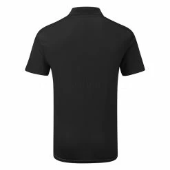 Nike Dry Victory Colourblock Golf Polo Shirt -Golf Clothing Shop Nike SS22 Dry Victory Colourblock Golf Polo Shirt DH0845 010 M Black White Smoke Grey Back