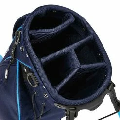 Nike Sport Lite Golf Stand Bag -Golf Clothing Shop Nike Sport Lite Stand Bag CV1304 437 Midnight Navy Photo Blue White 3