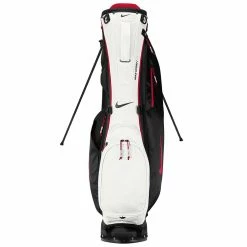 Nike Sport Lite Golf Stand Bag -Golf Clothing Shop Nike Sport Lite Stand Bag Platinum Tint Black Gym Red 3