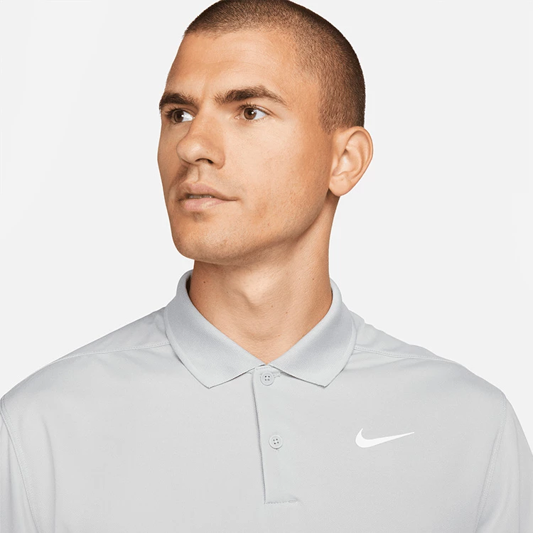 Nike Dry Victory Solid Long Sleeve Golf Polo Shirt - Image 5