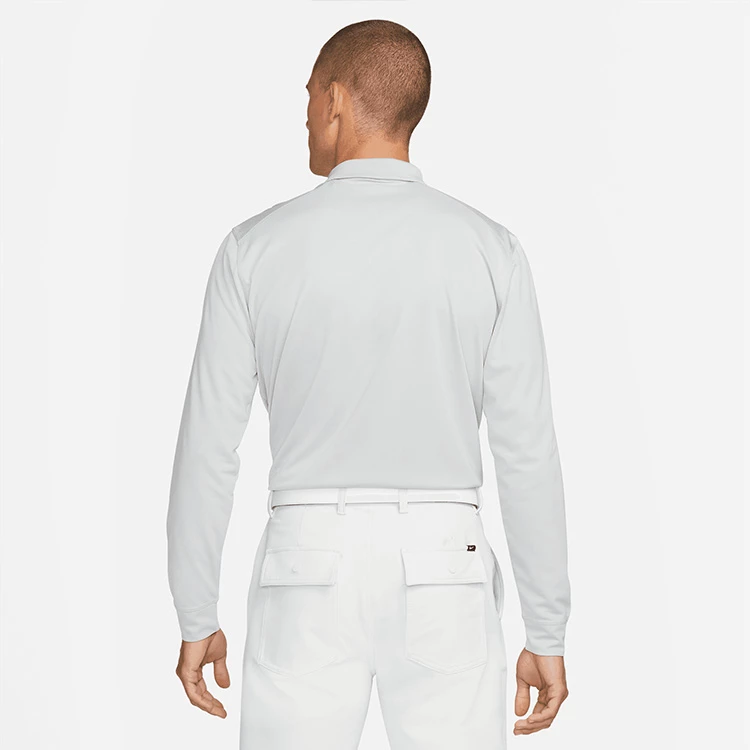 Nike Dry Victory Solid Long Sleeve Golf Polo Shirt - Image 6