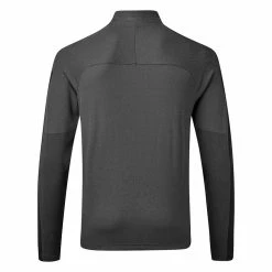Nike Dry Vapor 1/2 Zip Golf Sweater -Golf Clothing Shop Nike SS21 Dry Vapor 1 2 Zip Sweater CU9828 010 Code SWNIK230 Black Grey back