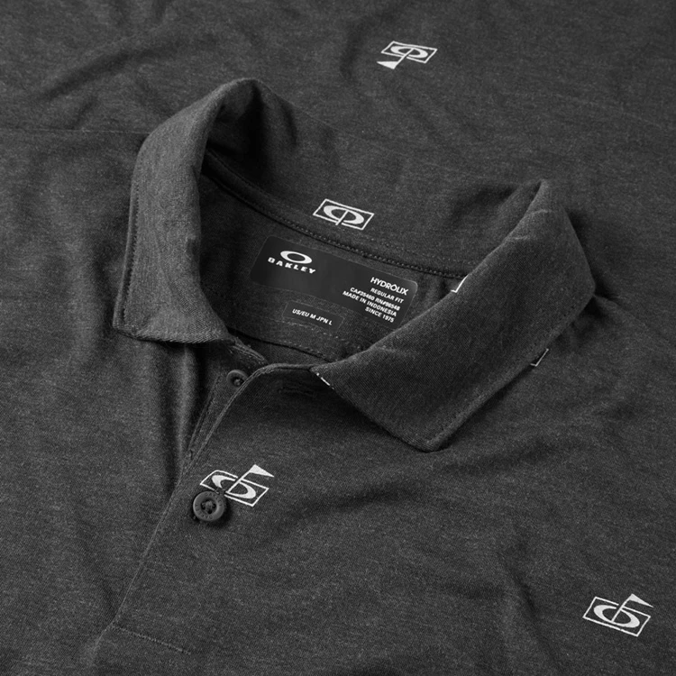 Oakley RC Micro Shade Print Golf Polo Shirt 2 Oakley RC Micro Shade Print Golf Polo Shirt - Image 2