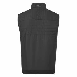 Oscarjacobson Oscar Jacobson Hodgson Thermal Golf Wind Vest -Golf Clothing Shop Oscar Jacobson AW22 Hodgson Thermal Wind Vest OJTOP0118 WTOSC093 S Black Back