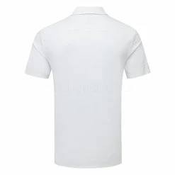 Oscarjacobson Oscar Jacobson Chap II Tour Golf Polo Shirt 5 Oscarjacobson Oscar Jacobson Chap II Tour Golf Polo Shirt -Golf Clothing Shop Oscar Jacobson SS22 Chap Tour Polo Shirt OJTS0041 Code SHOSC190 M White Lunar Grey Back