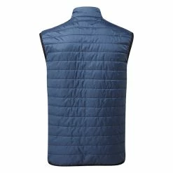 Ping Norse Primaloft S4 Reversible Thermal Golf Wind Vest -Golf Clothing Shop Ping AW22 Norse S4 Reversible Vest PO3542 SCG WTPIN060 Stormcloud Gold Back