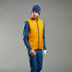 Ping Norse Primaloft S4 Reversible Thermal Golf Wind Vest -Golf Clothing Shop Ping AW22 Norse S4 Reversible Vest PO3542 SCG WTPIN060 Stormcloud Gold Model 3