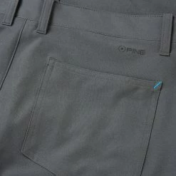 Ping Alderley Golf Trouser -Golf Clothing Shop Ping SS22 Alderley Trousers P03484 A3DR Code TRPIN097 34 W 31 Leg Asphalt Detail