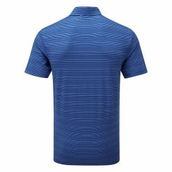 Ping Alexander Golf Polo Shirt -Golf Clothing Shop Ping SS22 Alexander Polo Shirt P03463 B2MA Code SHPIN310 M Blue Surf Marina Back