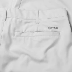 Ping Bradley Golf Trouser -Golf Clothing Shop Ping SS23 Bradley Slim Fit Trousers Pearl Grey P03315 PG45 TRPIN101 Detail