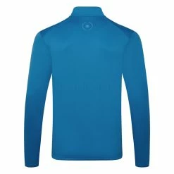 Ping Elevation 1/2 Zip Golf Sweater -Golf Clothing Shop Ping SS23 Elevation 1 4 Zip Sweater P03579 767 SWPIN169 Danube Back