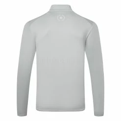 Ping Elevation 1/2 Zip Golf Sweater -Golf Clothing Shop Ping SS23 Elevation 1 4 Zip Sweater P03579 PG45 SWPIN170 Pearl Grey Back