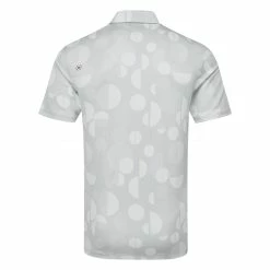 Ping Jay Golf Polo Shirt -Golf Clothing Shop Ping SS23 Jay Polo Shirt P03573 PG45 SHPIN336 Pearl Grey Back