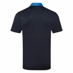 Ping Morten Golf Polo Shirt -Golf Clothing Shop Ping SS23 Morten Polo Shirt P03575 DN90 SHPIN351 Danube Navy Multi Back