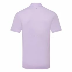 Ping Mr Ping Golf Polo Shirt -Golf Clothing Shop Ping SS23 Mr.Ping Polo Shirt P03569 700 SHPIN346 Cool Lilac Back