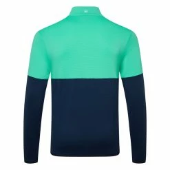 Ping Nexus 1/2 Zip Golf Sweater 5 Ping Nexus 1/2 Zip Golf Sweater -Golf Clothing Shop Ping SS23 Nexus 1 4 Zip Sweater P03578 OBA SWPIN174 Oxford Blue Aquarius Back