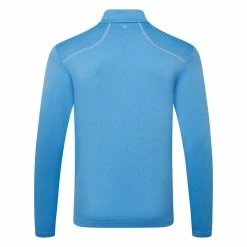 Ping Ramsey 1/2 Zip Golf Sweater -Golf Clothing Shop Ping SS23 Ramsey 1 4 Zip Sweater P03356 BLU SWPIN175 Infinity Blue Marl Back