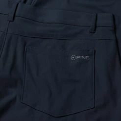 Ping Tour Golf Trouser -Golf Clothing Shop Ping SS23 Tour Performance Trousers Navy P03582 N125 TRPIN104 Detail