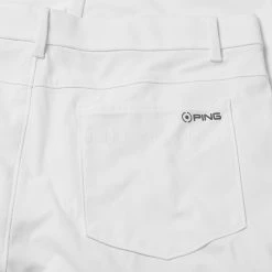 Ping Tour Golf Trouser -Golf Clothing Shop Ping SS23 Tour Performance Trousers White P03582 002 TRPIN105 Detail