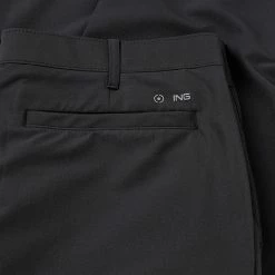 Ping Vision Winter Golf Trouser -Golf Clothing Shop Ping AW20 Vision Winter Trousers P03452 060 Code TRPIN093 Black Detail 1