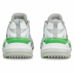 Puma GS Fast Golf Shoes -Golf Clothing Shop Puma GS Fast Golf Shoes White High Rise Puma Green 4