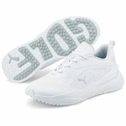 Puma GS Fast Golf Shoes 10 Puma GS Fast Golf Shoes -Golf Clothing Shop Puma GS Fast Golf Shoes White White 5
