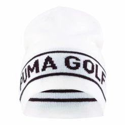 Puma Performance Golf Beanie 5 Puma Performance Golf Beanie -Golf Clothing Shop Puma Golf Performance Beanie Bright White Puma Black 3