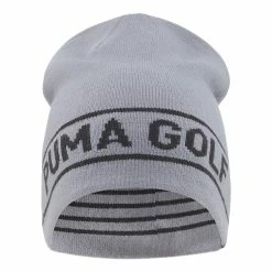 Puma Performance Golf Beanie -Golf Clothing Shop Puma Golf Performance Beanie Quiet Shade Puma Black 3