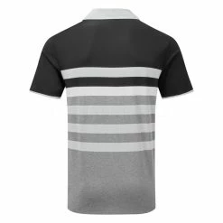 Puma MATTR One Way Golf Polo Shirt 8 Puma MATTR One Way Golf Polo Shirt -Golf Clothing Shop Puma SS22 MATTR One Way Golf Polo Shirt Black High Rise 599115 20 SHPUM583 back