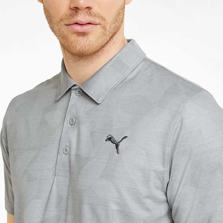 Puma Cloudspun Leaflet Golf Polo Shirt 5 Puma Cloudspun Leaflet Golf Polo Shirt - Image 5