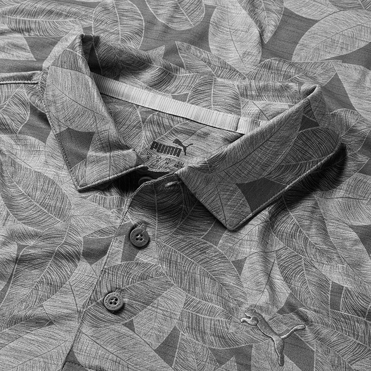 Puma Cloudspun Leaflet Golf Polo Shirt 2 Puma Cloudspun Leaflet Golf Polo Shirt - Image 2