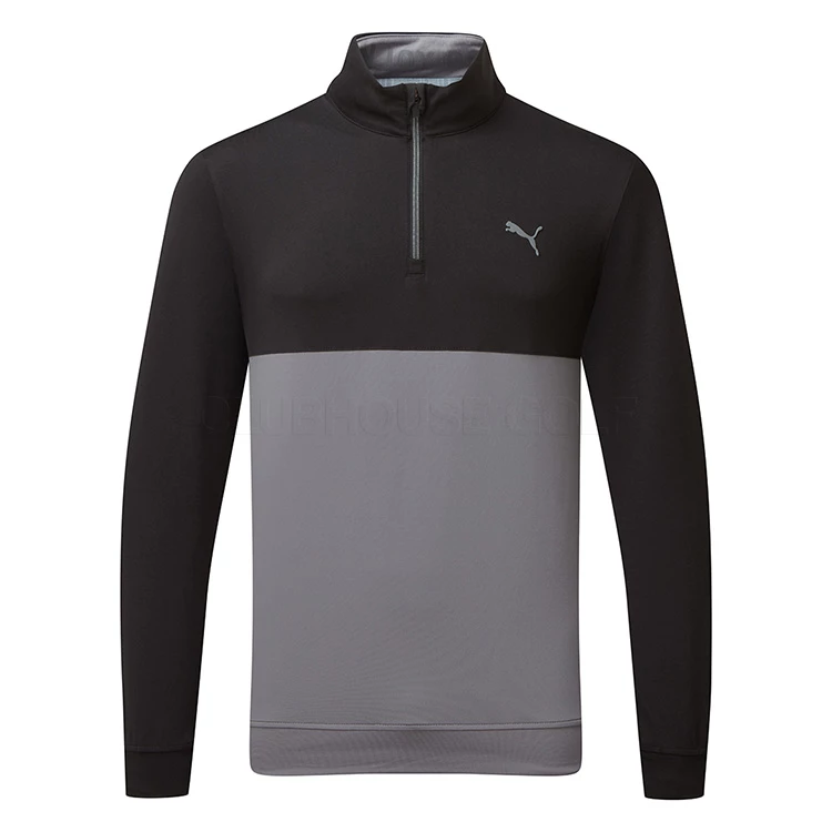 Puma Gamer Colour Block 1/4 Zip Golf Popover 1 Puma Gamer Colour Block 1/4 Zip Golf Popover