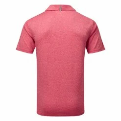 Puma Performance Heather Golf Polo Shirt -Golf Clothing Shop Puma SS22 Performance Heather Polo Shirt 577428 11 Code SHPUM603 M Ski Patrol Heather Back