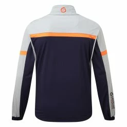 Sunderland Nevada 1/2 Zip Golf Wind Top 5 Sunderland Nevada 1/2 Zip Golf Wind Top -Golf Clothing Shop Sunderland AW22 Nevada Windshirt SUNMW86 Nev WTSUN051 XXL Navy Silver Marl Lava Back