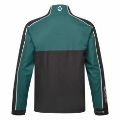 Sunderland Matterhorn Waterproof Golf Jacket -Golf Clothing Shop Sunderland SS23 Matterhorn Waterproof Jacket SUNMR91 MAT WJSUN057 S Black Evergreen White Back