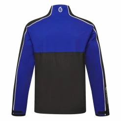 Sunderland Matterhorn Waterproof Golf Jacket -Golf Clothing Shop Sunderland SS23 Matterhorn Waterproof Jacket SUNMR91 MAT WJSUN058 S Black Electric Blue White Back