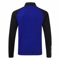 Sunderland Aspen Mid Layer Golf Top -Golf Clothing Shop Sunderland Electric Blue Black White SUNMM39 ASP back