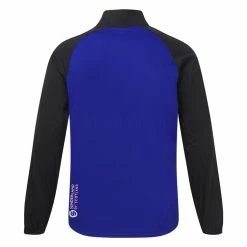 Sunderland Nevis 1/2 Zip Golf Wind Top -Golf Clothing Shop Sunderland Electric Blue SUNMW37 NEV back