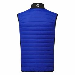 Sunderland Anton Padded Thermal Golf Wind Vest -Golf Clothing Shop Sunderland SS20 Anton Padded Wind Vest SUNMC82 ANT Code WTSUN036 Electric Blue Black White back