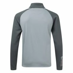 Sunderland Aspen Mid Layer Golf Top 5 Sunderland Aspen Mid Layer Golf Top -Golf Clothing Shop Sunderland Silver SUNMM39 ASP back