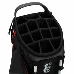 TaylorMade FlexTech Crosssover Golf Stand Bag -Golf Clothing Shop TaylorMade 2023 FlexTech Crossover Stand Bag Red Black White 4