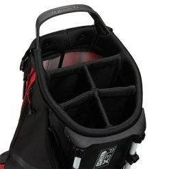 TaylorMade FlexTech Golf Stand Bag -Golf Clothing Shop TaylorMade 2023 FlexTech Stand Bag Red Black White 4