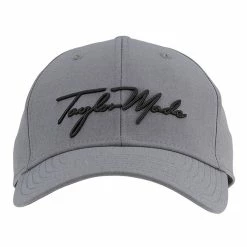 TaylorMade Script Seeker Golf Cap -Golf Clothing Shop TaylorMade 2023 Script Seeker Cap Charcoal 3