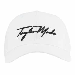 TaylorMade Script Seeker Golf Cap -Golf Clothing Shop TaylorMade 2023 Script Seeker Cap White 3