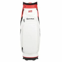 TaylorMade Tour Cart Bag -Golf Clothing Shop TaylorMade 2023 Tour Cart Bag Red White Black 3