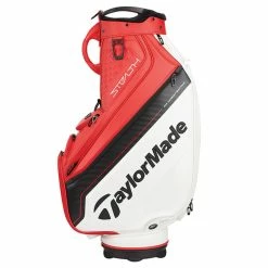 TaylorMade Tour Cart Bag -Golf Clothing Shop TaylorMade 2023 Tour Cart Bag Red White Black 5