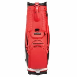 TaylorMade Stealth Golf Tour Staff Bag -Golf Clothing Shop TaylorMade 2023 Tour Staff Bag Red White Black 4