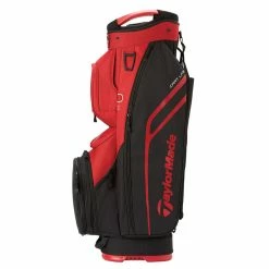 TaylorMade Lite Golf Cart Bag -Golf Clothing Shop TaylorMade Cart Lite Cart Bag Red Black4