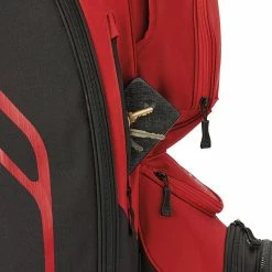 TaylorMade Lite Golf Cart Bag -Golf Clothing Shop TaylorMade Cart Lite Cart Bag Red Black6