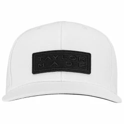 TaylorMade DJ Patch Golf Cap -Golf Clothing Shop TaylorMade DJ Patch Golf Cap White 3